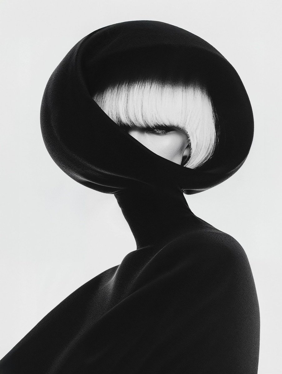 Graphic Portrait Photograph By Richard Gibson, 13 X 16", Timeless Nocturnes Xxiii, Original Artwork