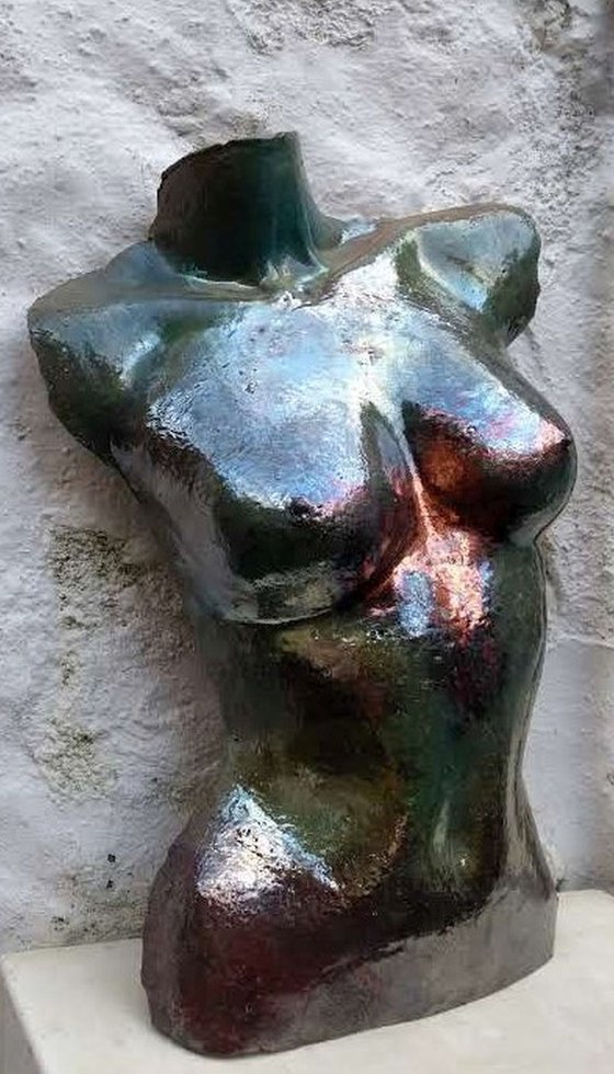 Raku Torso Large 10