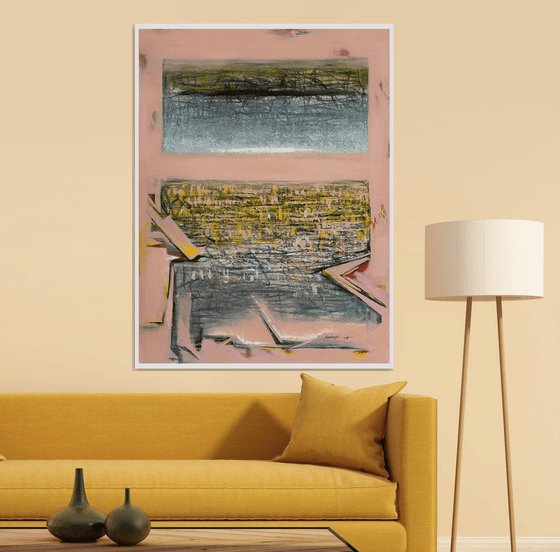 Between Two Realities_36"X48"