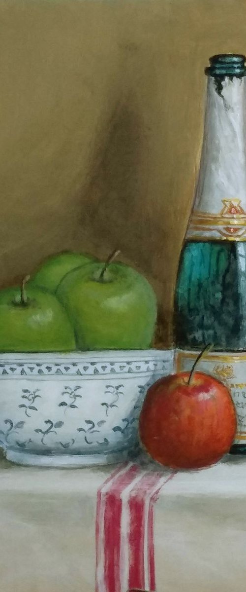 Red apple by Vishalandra Dakur