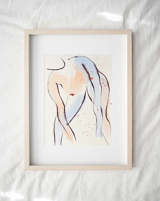 'Flow', nude study