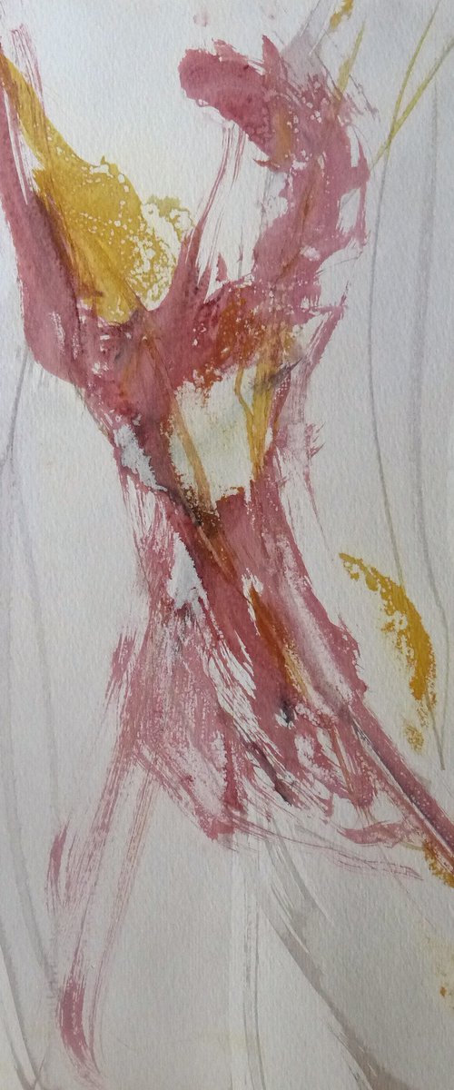 The Abstract Dancer, 41x29 cm ESA4 by Frederic Belaubre