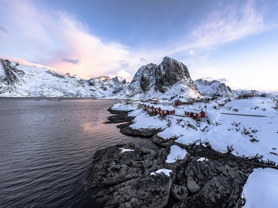 SUNRISE IN HAMNØY