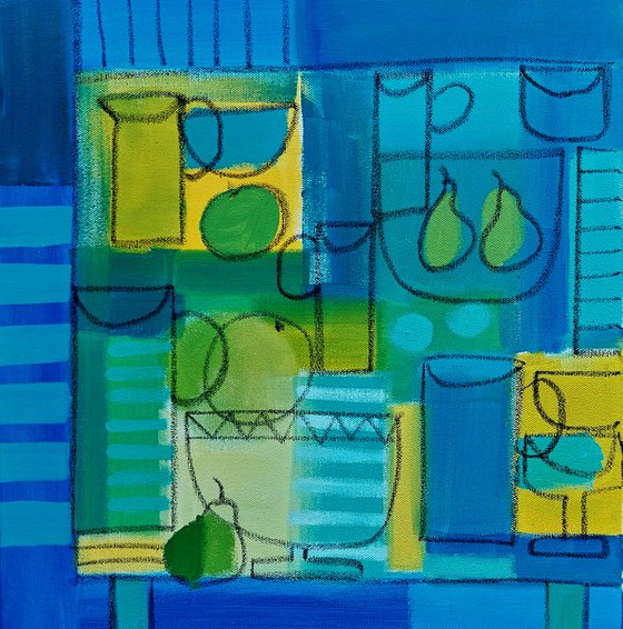 A Blue Still Life