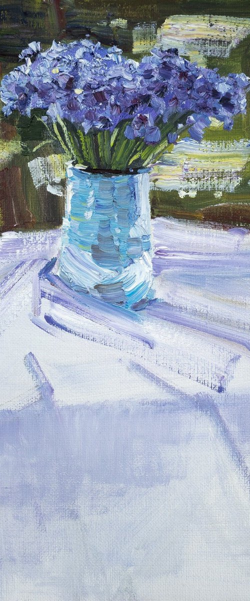 Cornflowers by Vasyl Moldavchuk