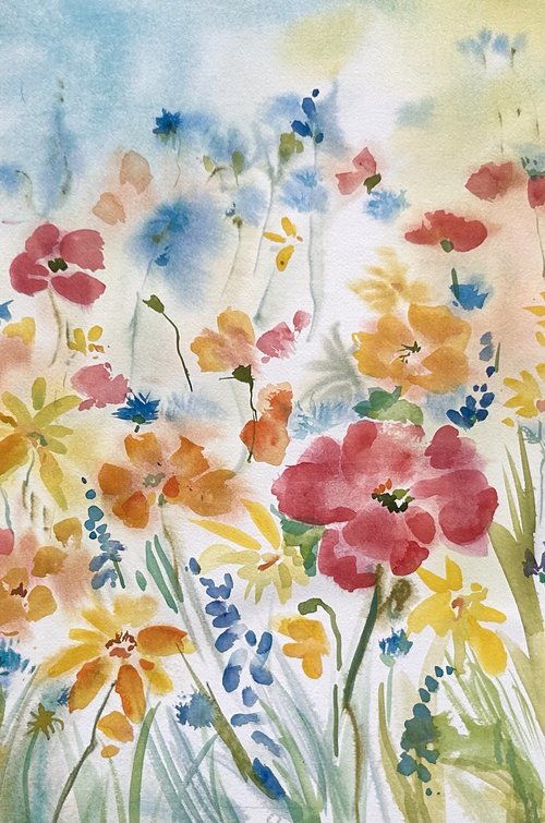 Pretty Poppies by Annette Wolters