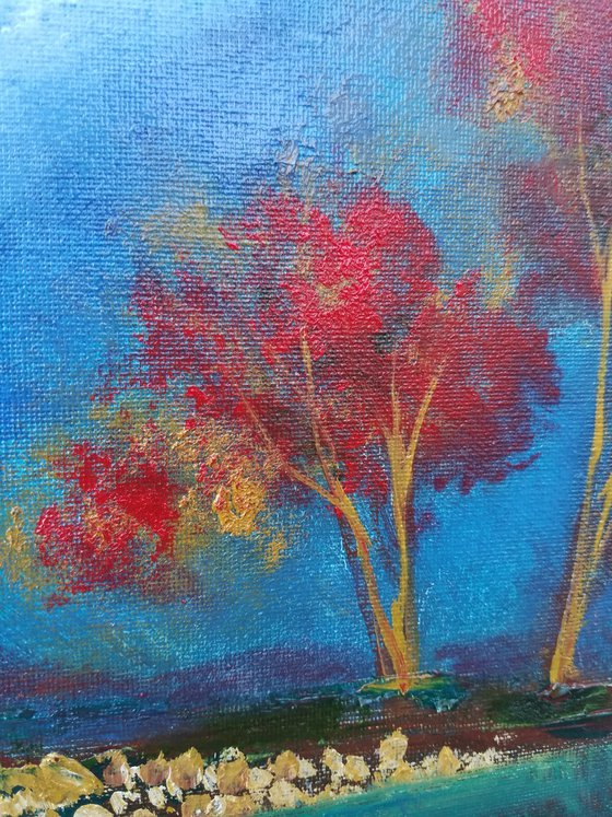 Crimson Trees (study)