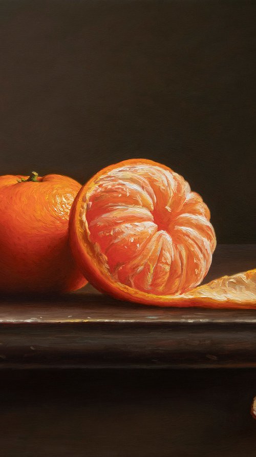 Mandarins by Albert Kechyan