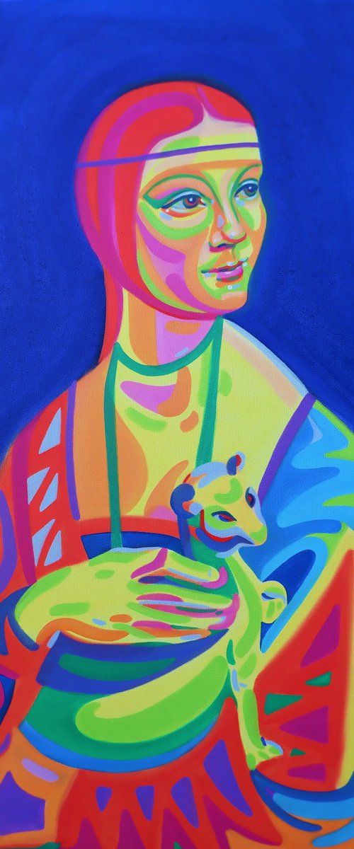 Lady with an Ermine by Van Lanigh