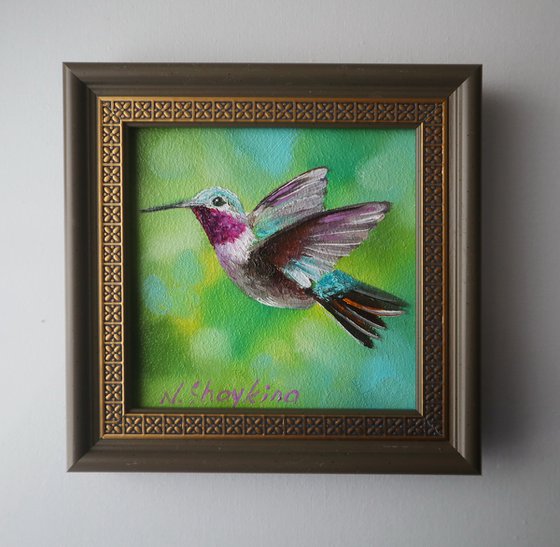 Vibrant Hummingbird Miniature