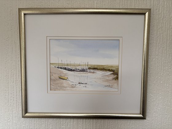 Low Tide at Morston Quay, North Norfolk