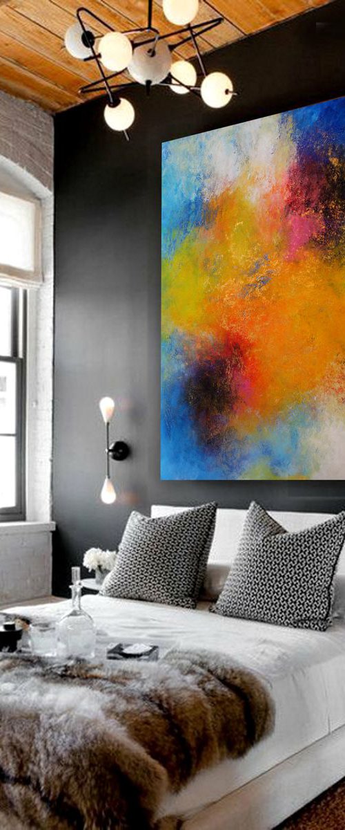 Abstract painting from the workshop of the artist Alex Senchenko / Alita by Alex Senchenko