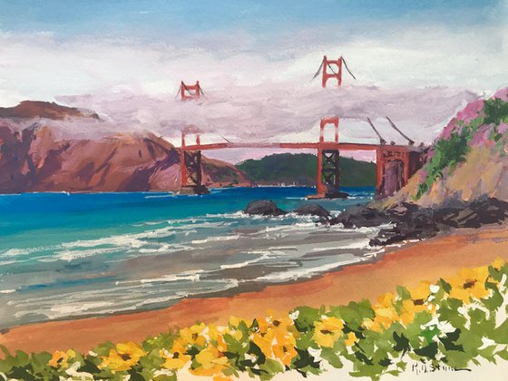 Springtime At The Golden Gate Bridge