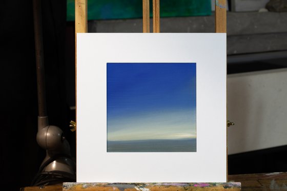 Quiet dawn - landscape - Small size affordable art - Ideal decoration - Ready to frame