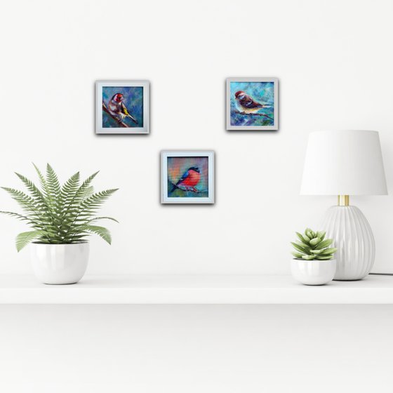 Triptych birds