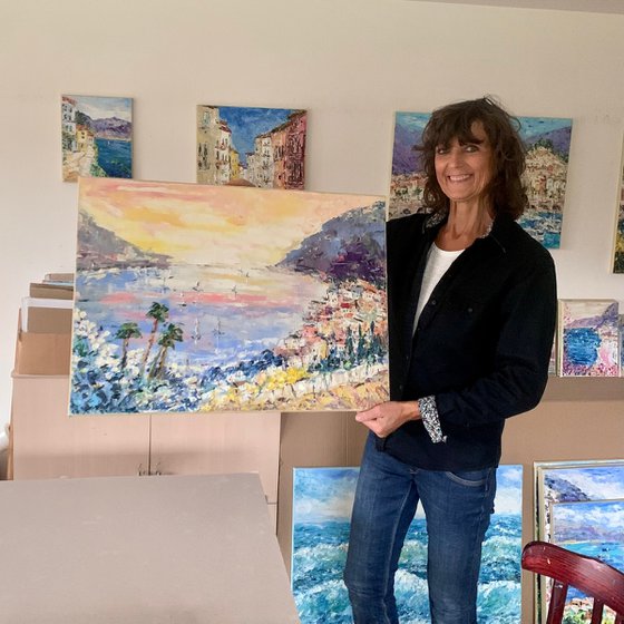 French riviera coast