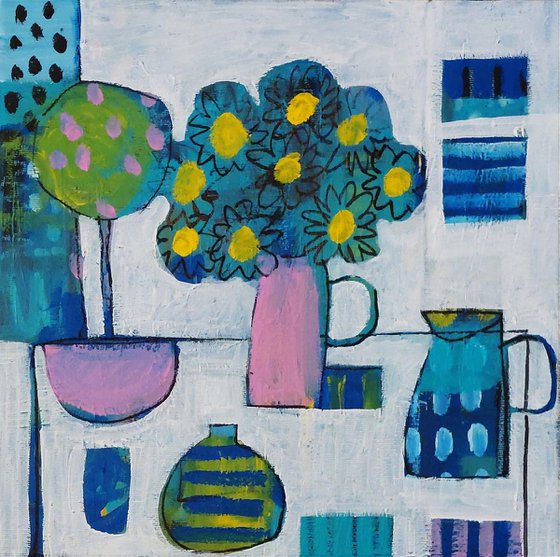 Still Life with a Blue Jug
