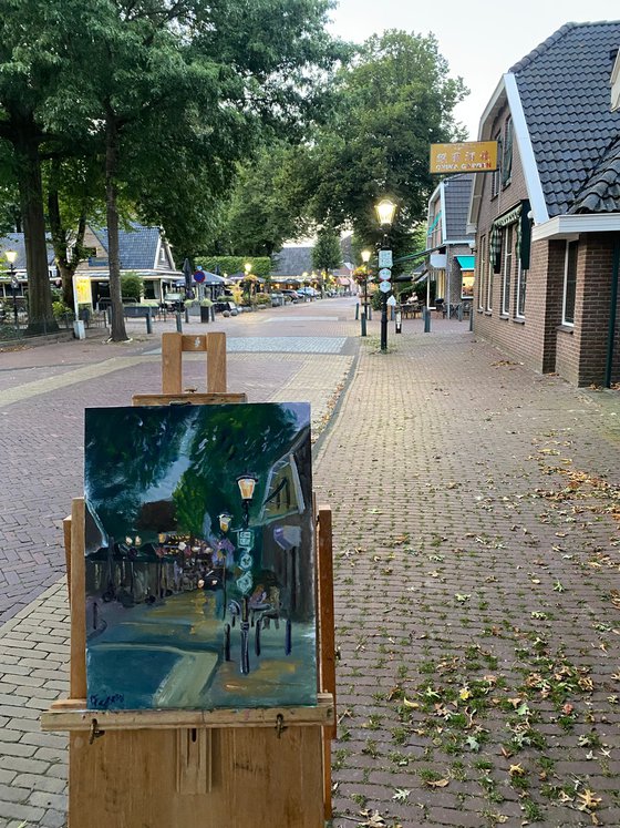 Evening in Dalen. PleinAir