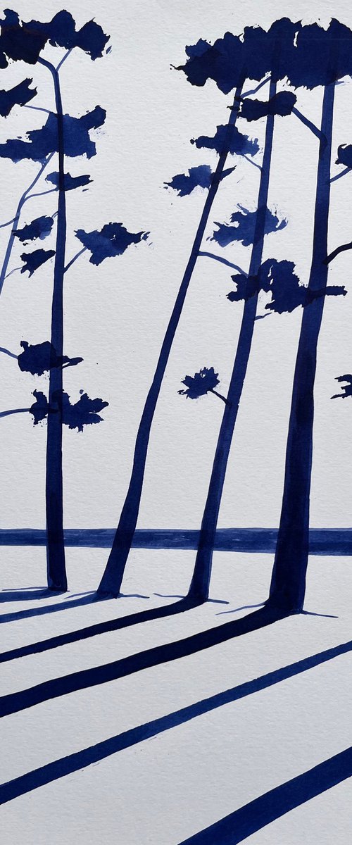Cap Coz indigo by Cadiou Frederic
