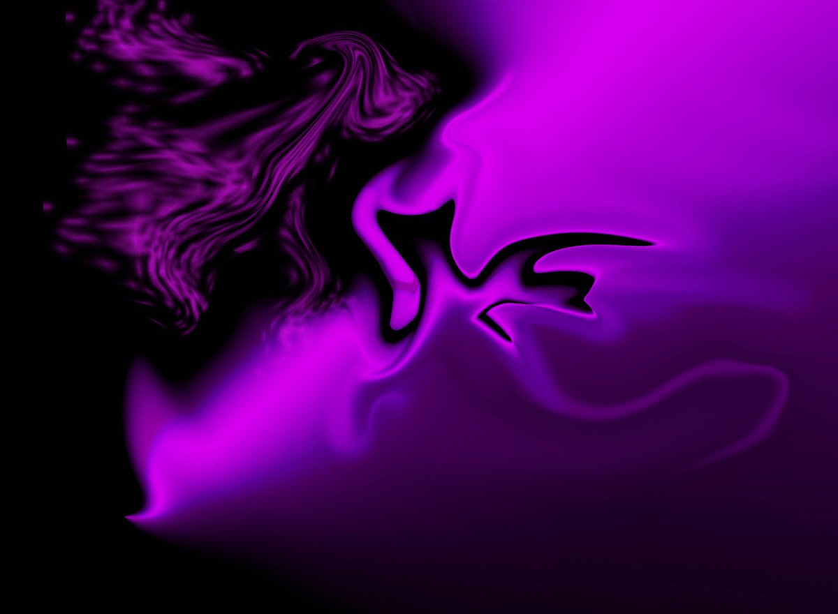 Organic Abstract Giclee Print By Hal Bohner, 30 X 22, It Could Be, Original Artwork