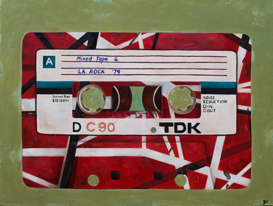 Mixed tape vol 4 - Retro series 79' L.A. ROCK - limited edition print Giclée