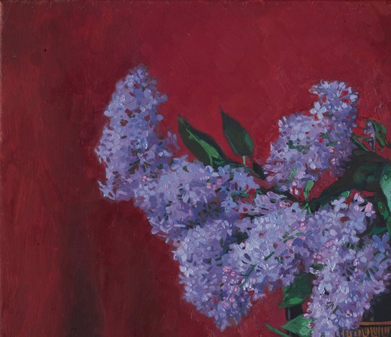 Still life with lilacs