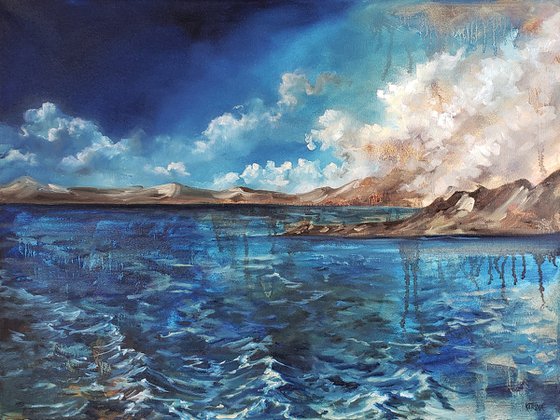 "Through Deep Water" - Seascape - Landscape