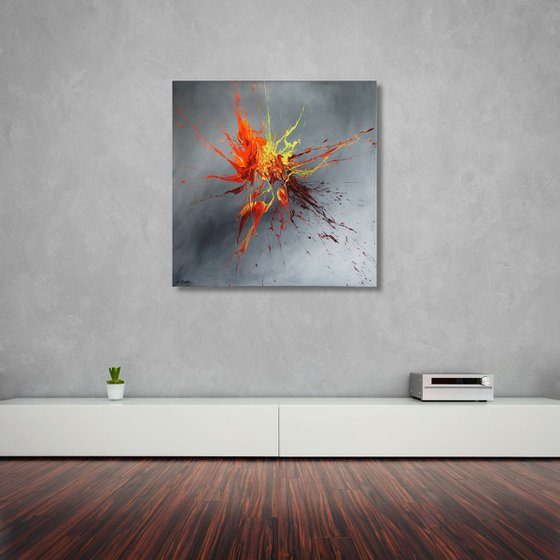 Luminous Bursts IX (Spirits Of Skies 064149) (80 x 80 cm) XXL (32 x 32 inches)