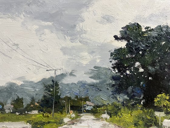 Low Clouds on a Rainy Day