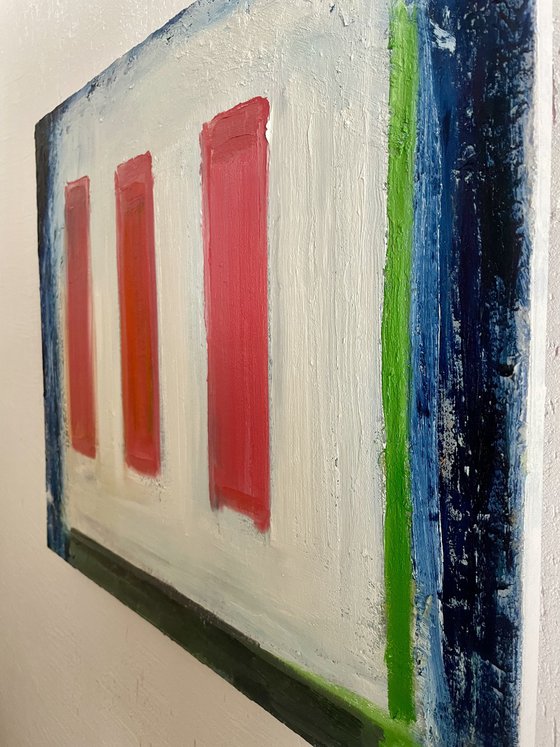 Colonial House at Dusk