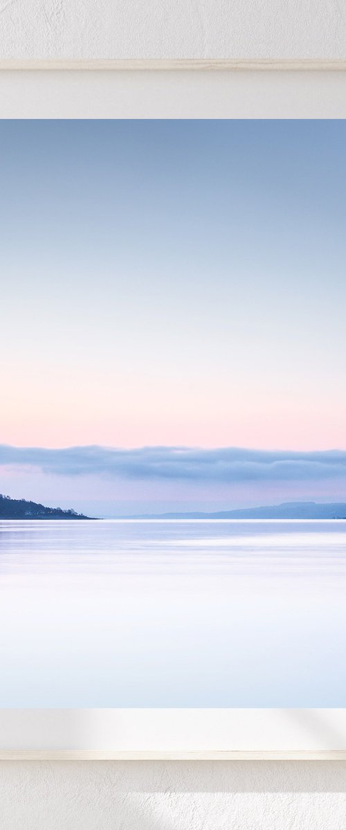 Pastel Dawn on the Clyde by Lynne Douglas