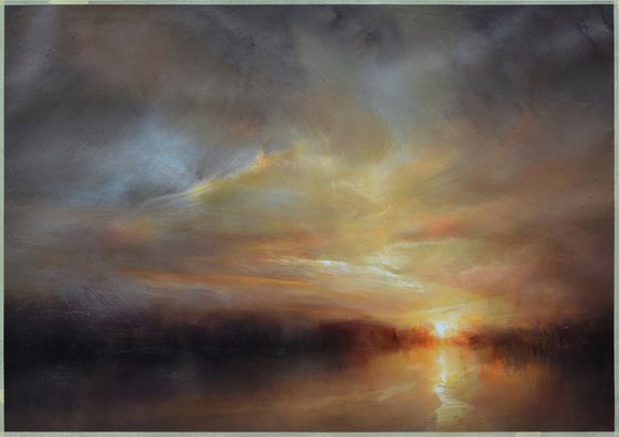 " Hazy Sunrise ".