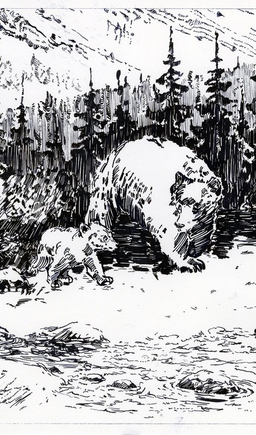 Imagining Bears by Yulia Evsyukova