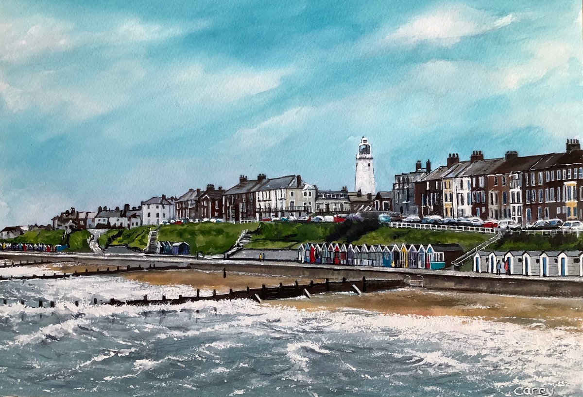 Seafront at Southwold by Darren Carey