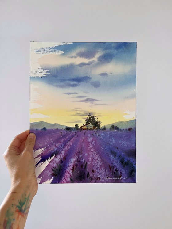 Lavender sunset #2