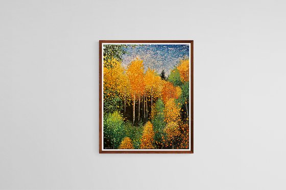 Autumn Tree Painting