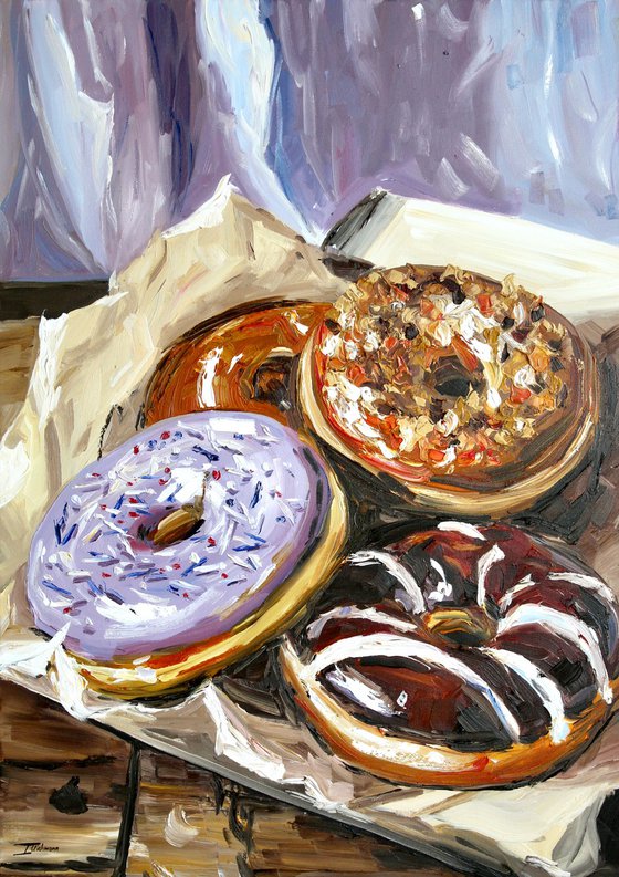 Still Life with Donuts