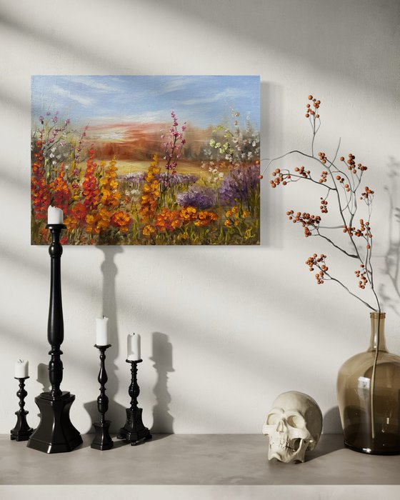 A meadow in bloom