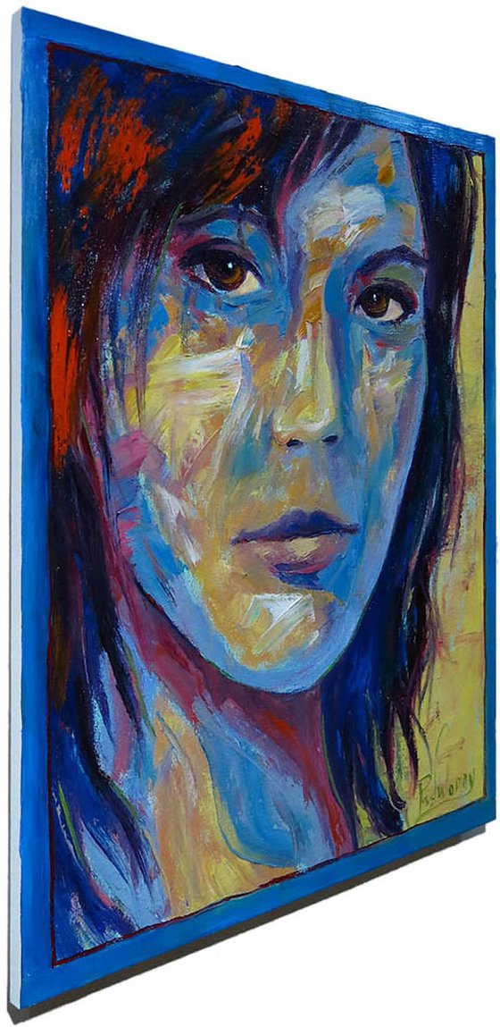 Original Oil Painting Female