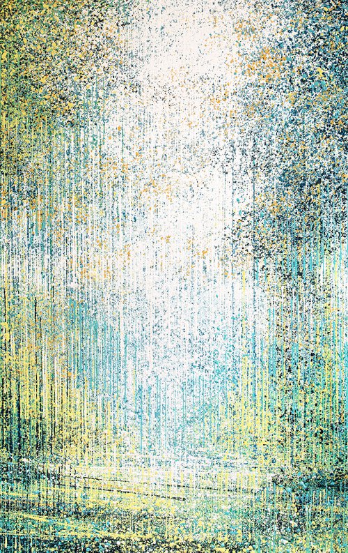 Trees With White Light by Marc Todd