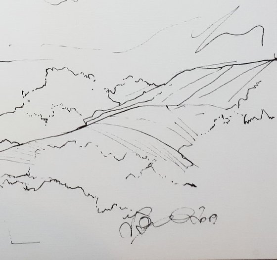 BUTTERMERE DRAWING 3