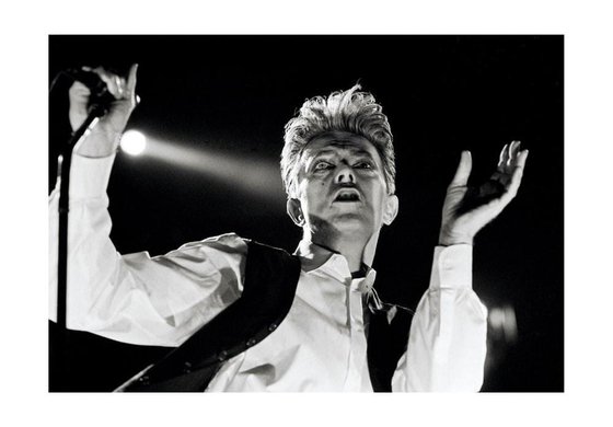 David Bowie, 1990.