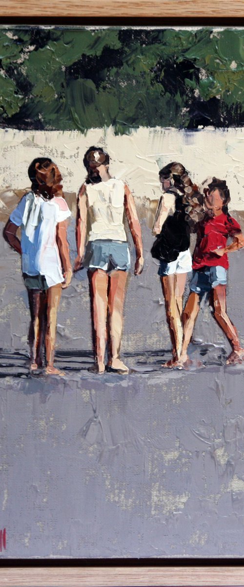 Four Friends III by Claire McCall