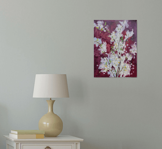 Blossoming branch