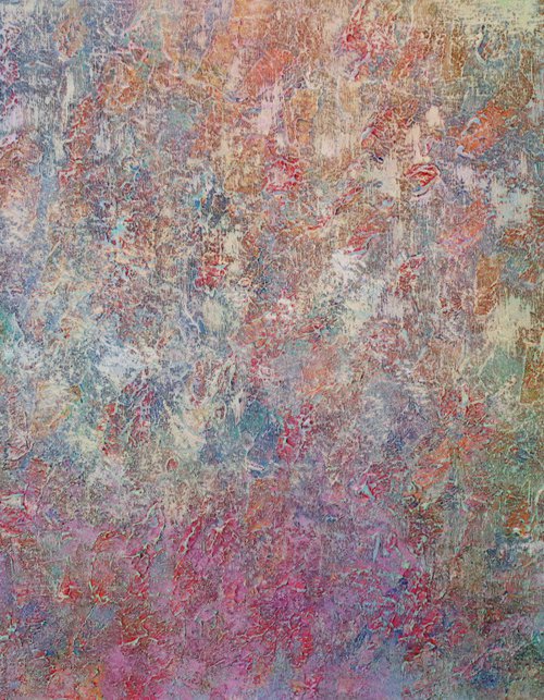Abstract,red,blue,orange,green,christmas sale was 1300 USD now 945 USD. by Viorel Scoropan