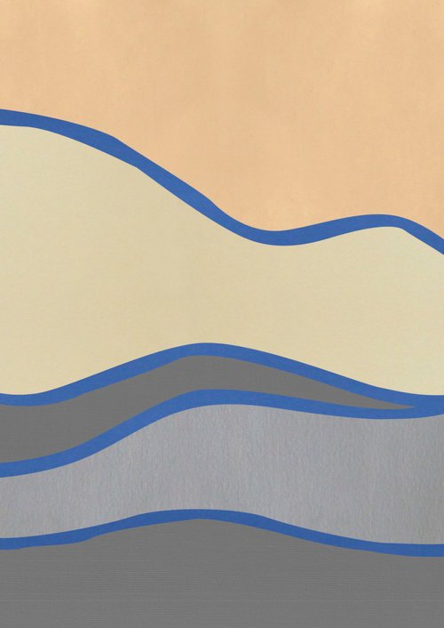 Abstract Landscape #16 by Marina Krylova