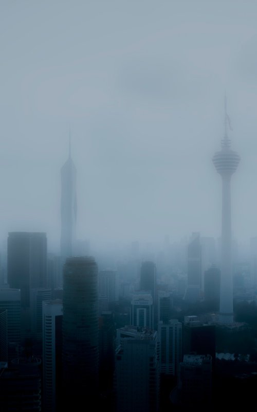 Kuala Lumpur in the Mist by Serge Horta