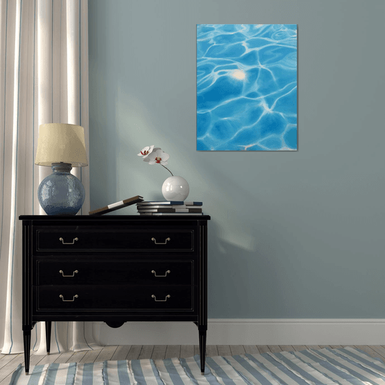 Light Between Us. Water Reflections