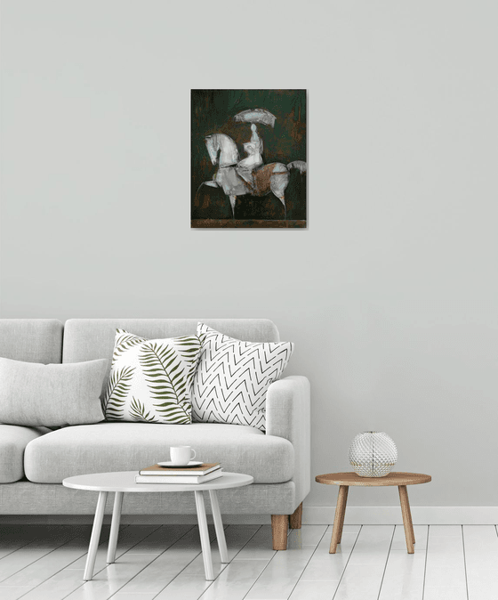 Woman on Horseback