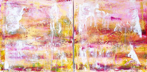 Sunset in Rome - Diptych